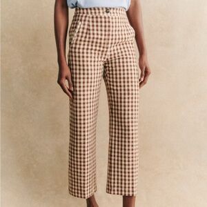 Sezane Martin Crop Trouser 2/34 NWT
